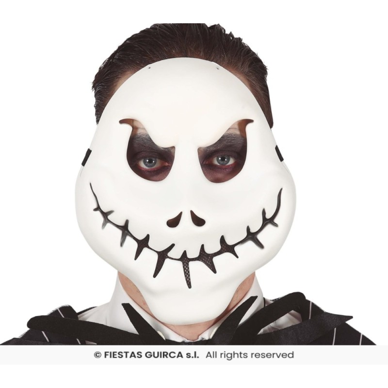 MASCARA FANTASMA GRUÑON, PVC