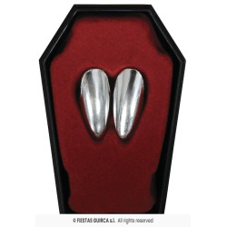 Colmillos vampiro plata 2