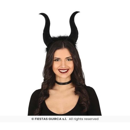 DIADEMA DEMONIO NEGRA