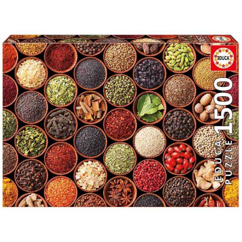 PUZZLE 1500 ESPECIAS Y CONDIMENTOS