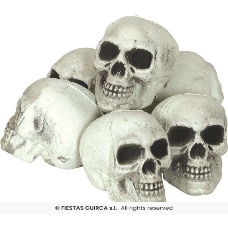 PACK 6 CALAVERAS 8 CMS.