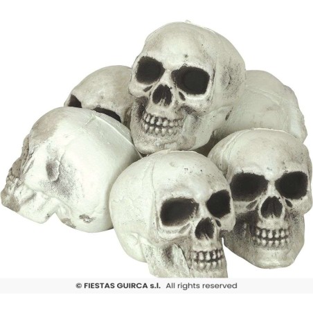 PACK 6 CALAVERAS 8 CMS.