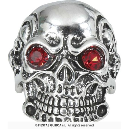 ANILLO CALAVERA METAL