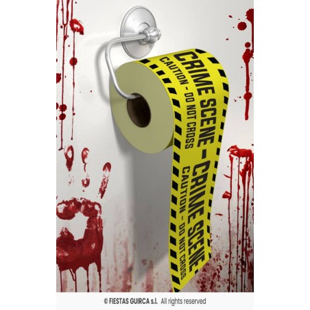 ROLLO WC ""CRIME SCENE"" PAPEL 2 CAPAS 3
