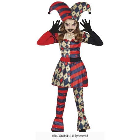 DISFRAZ DIAMOND HARLEQUIN 10-12 Años