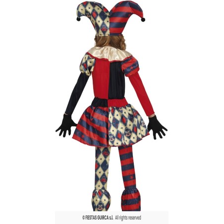 DISFRAZ DIAMOND HARLEQUIN 10-12 Años