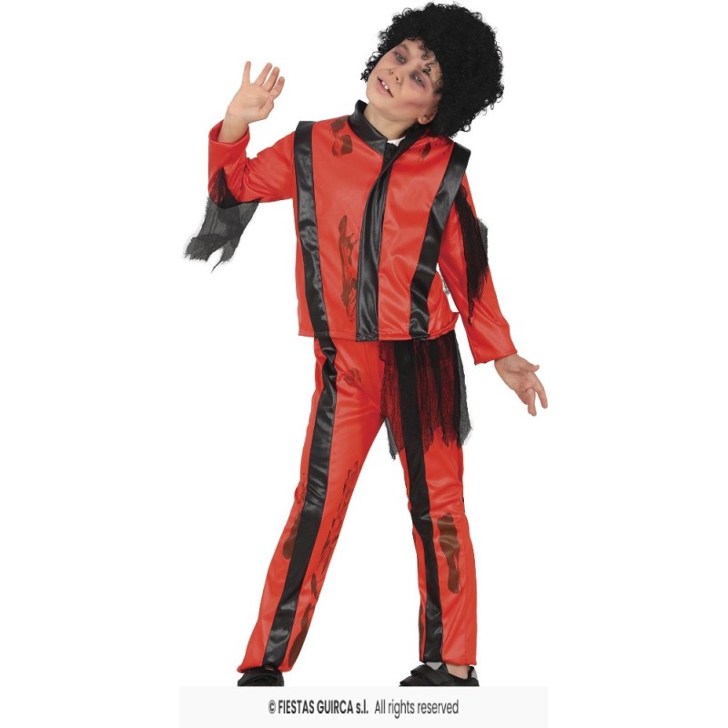 DISFRAZ MICHAEL JACKSON ZOMBIE 7-9 AÑOS