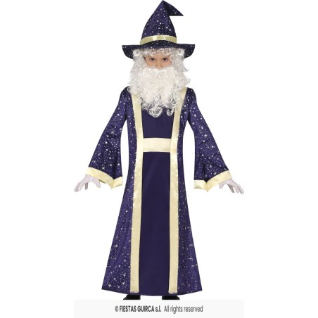 DISFRAZ MAGO MERLIN MAGICIAN 10-12 AÑOS