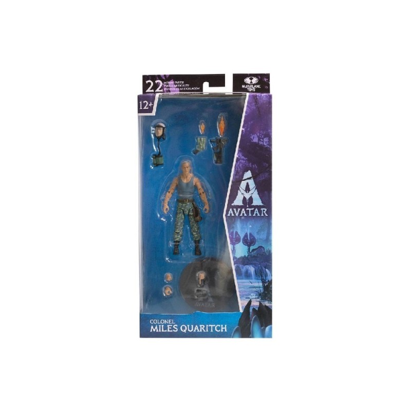 FIGURA COLONEL MILES QUARITCH -  AVATAR