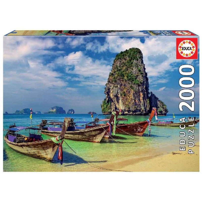 PUZZLE EDUCA KRABI, TAILANDIA DE 2000 PI