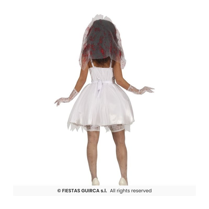 DISFRAZ NOVIA SANGRIENTA (M)