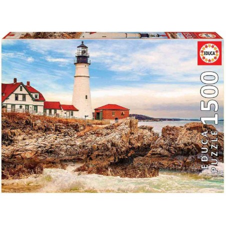 PUZZLE 1500 PIEZAS  FARO ROCOSO
