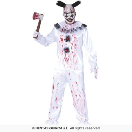 DISFRAZ PAYASO ASESINO GHOST CLOWN (M)