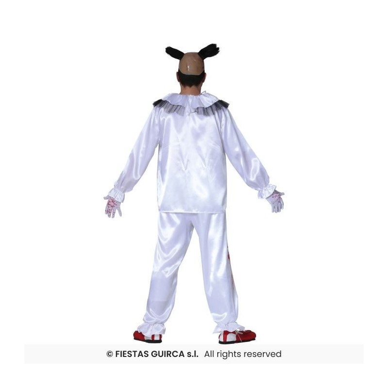 DISFRAZ PAYASO ASESINO GHOST CLOWN (M)