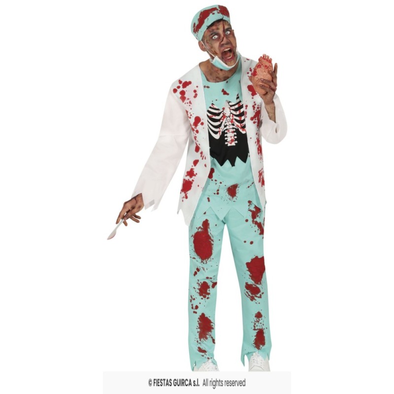 DISFRAZ ENFERMERO SURGEON ZOMBIE (L)