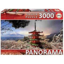 PUZZLE 3000 PZ  MONTE FUJI JAPON PANORAM 2