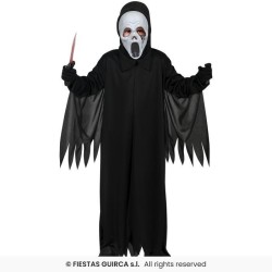 Disfraz fantasma scream asassin 5-6 años