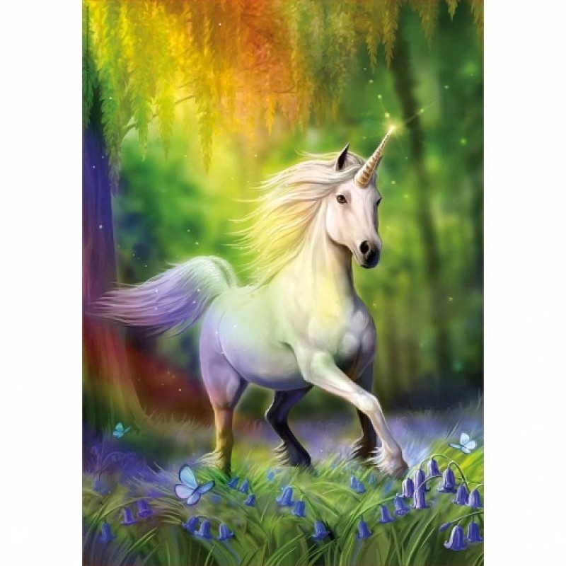 PUZZLE 500 PIEZAS UNICORNIO PERSIGUIENDO