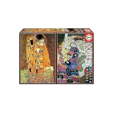 2X1000 El Beso + La Virgen, Gustav Klimt