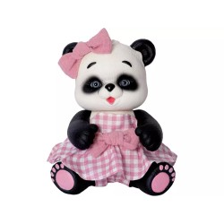 Muñeca Oso Panda de 25 cm con Vestido Ro 2