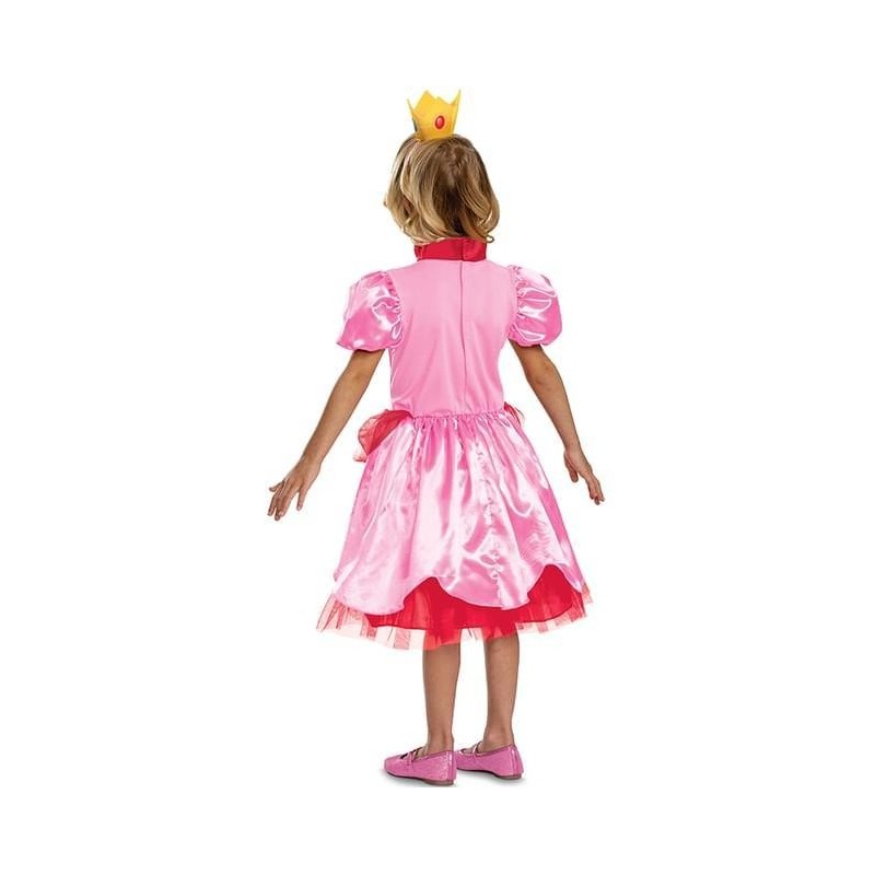 Disfraz princesa Peach 7-8 años
