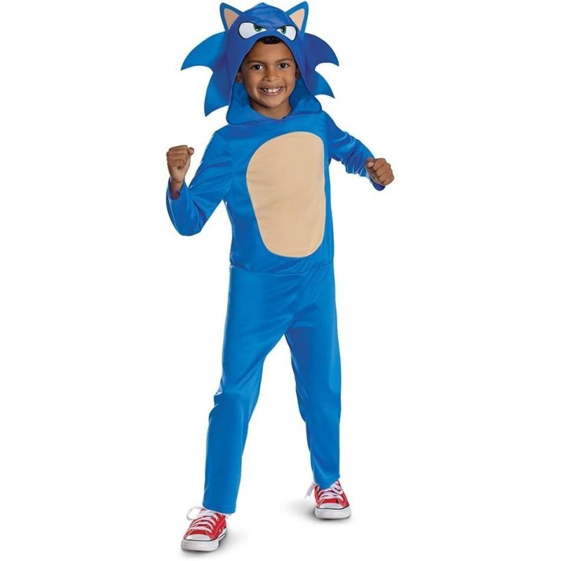 DISFRAZ SONIC 3 5-6 AÑOS