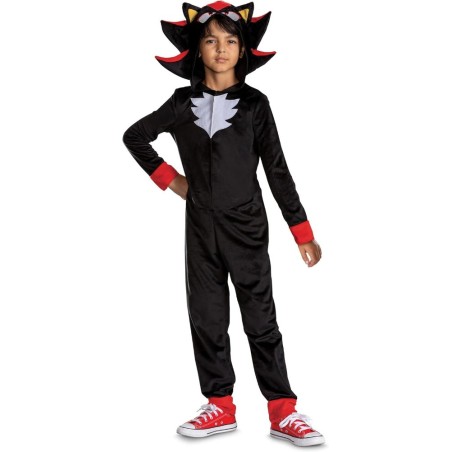 DISFRAZ SHADOW  SONIC 3 7-8 AÑOS