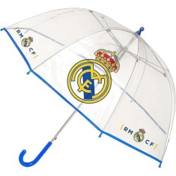 PARAGUAS MANUAL POE BURBUJA REAL MADRID 2
