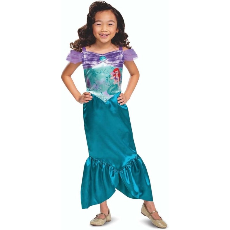 Disfraz Sirenita Ariel Disney 7-8 años