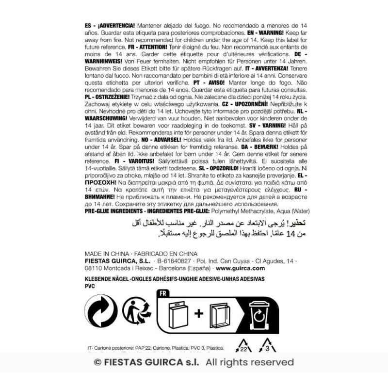 Uñas postizas Dangerous harley