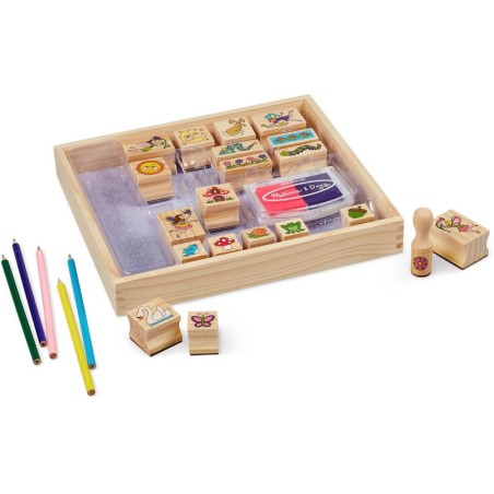  Juego de Sellos de Jardín de Hadas, Sel