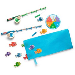 Juego De Pesca De Madera para Capturar Y 2