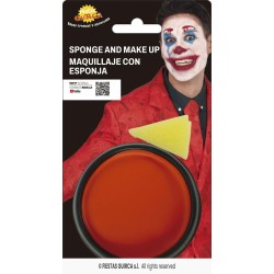 maquillaje con esponja Naranja