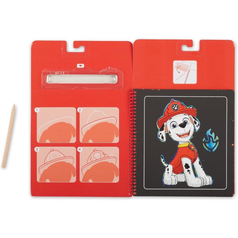 Paw Patrol Scratch Art Asst SURTIDO 