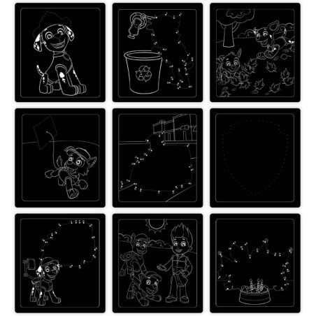 Paw Patrol Scratch Art Asst SURTIDO 