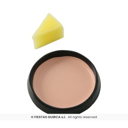 maquillaje con esponja carne crema 2