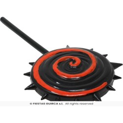 Piruleta roja y negra 20 cm 2