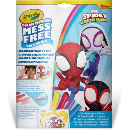 Color Wonder Kit para colorear Spidey