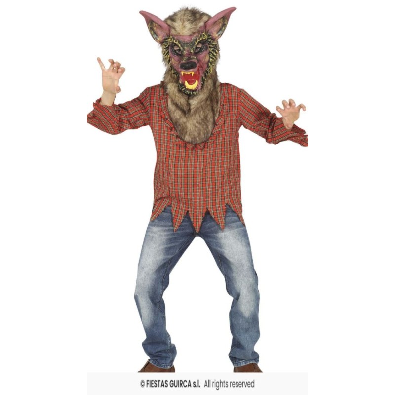 Disfraz Hombre Lobo werewolf 5-6 años