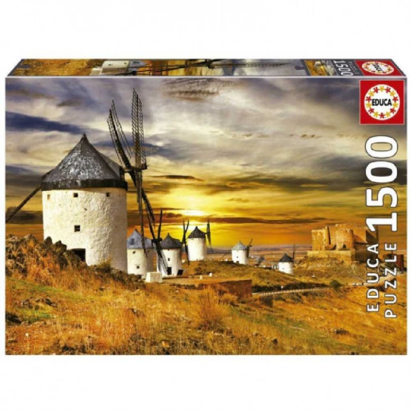 PUZZLE 1500 PIEZAS MOLINOS DE VIENTO CON