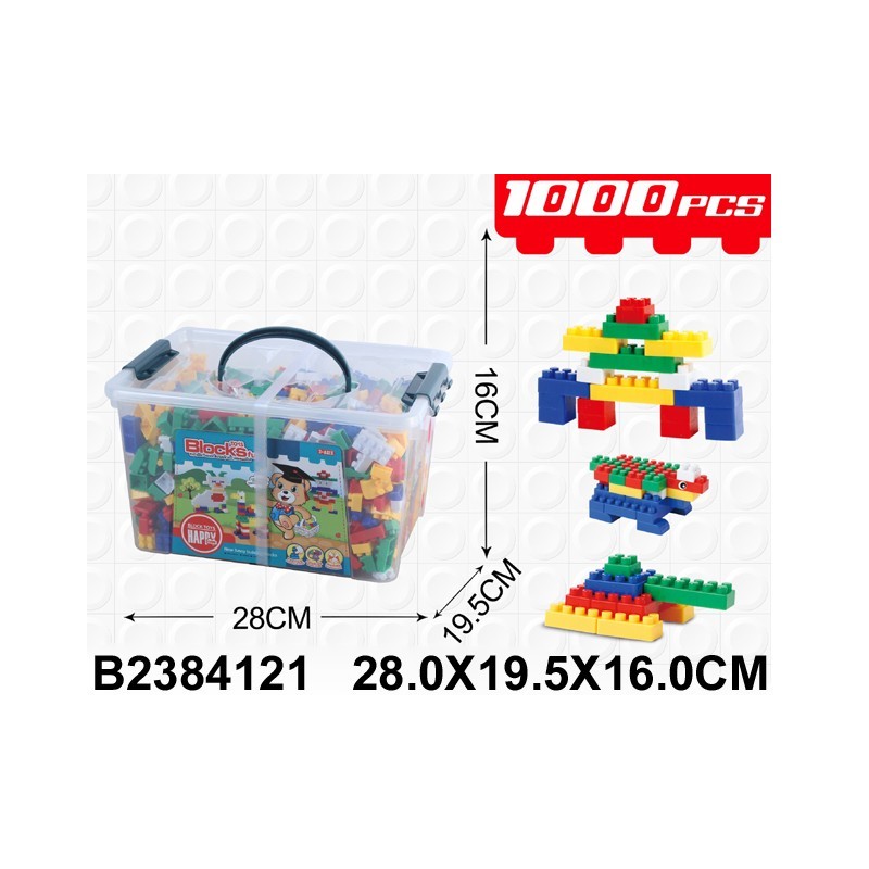 Caja de Construcción Infantil 1000 Pieza