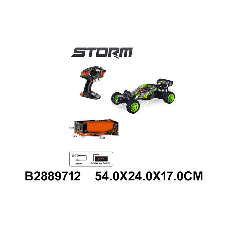 Rc Coche Storm 2.4Gh 1:8