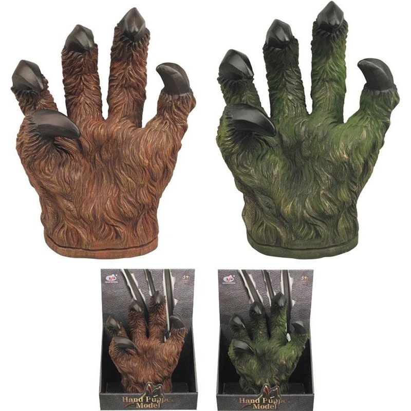 Garra de Dinosaurio Verde – Guante Jugue