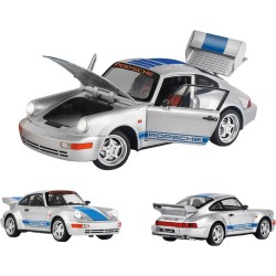 Porsche 911 1:24 Metal con Luces Sonidos