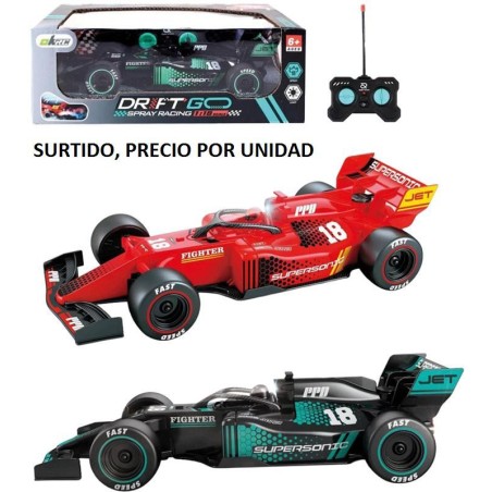 RC Formula 1 Fighter con Efecto Spray 