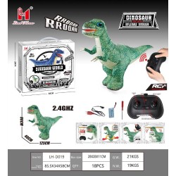 Rc Dinosaurio Inflable 90Cm.