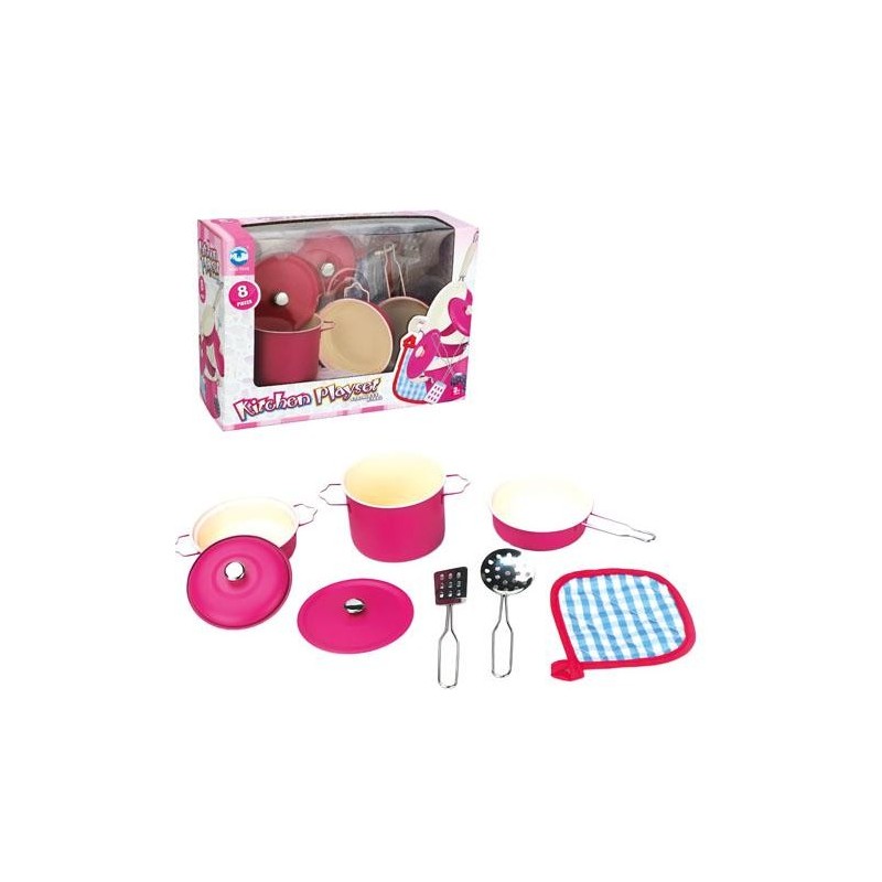 Utensilios Cocina 8 Piezas Metálicas 
