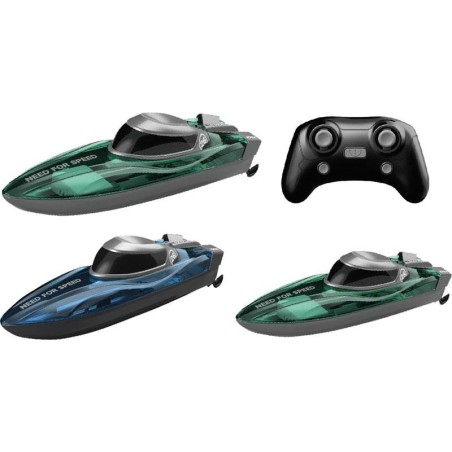 RC Lancha Teledirigida con Luces LED y G