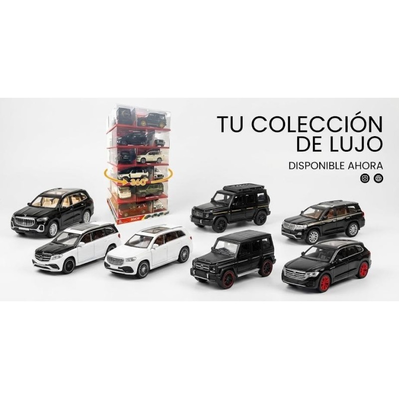 Coche Todoterreno Metal – Escala 1:24