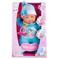 NENUCO AZUL LLORON BLANDITO 2 FUN. 30 CM 2